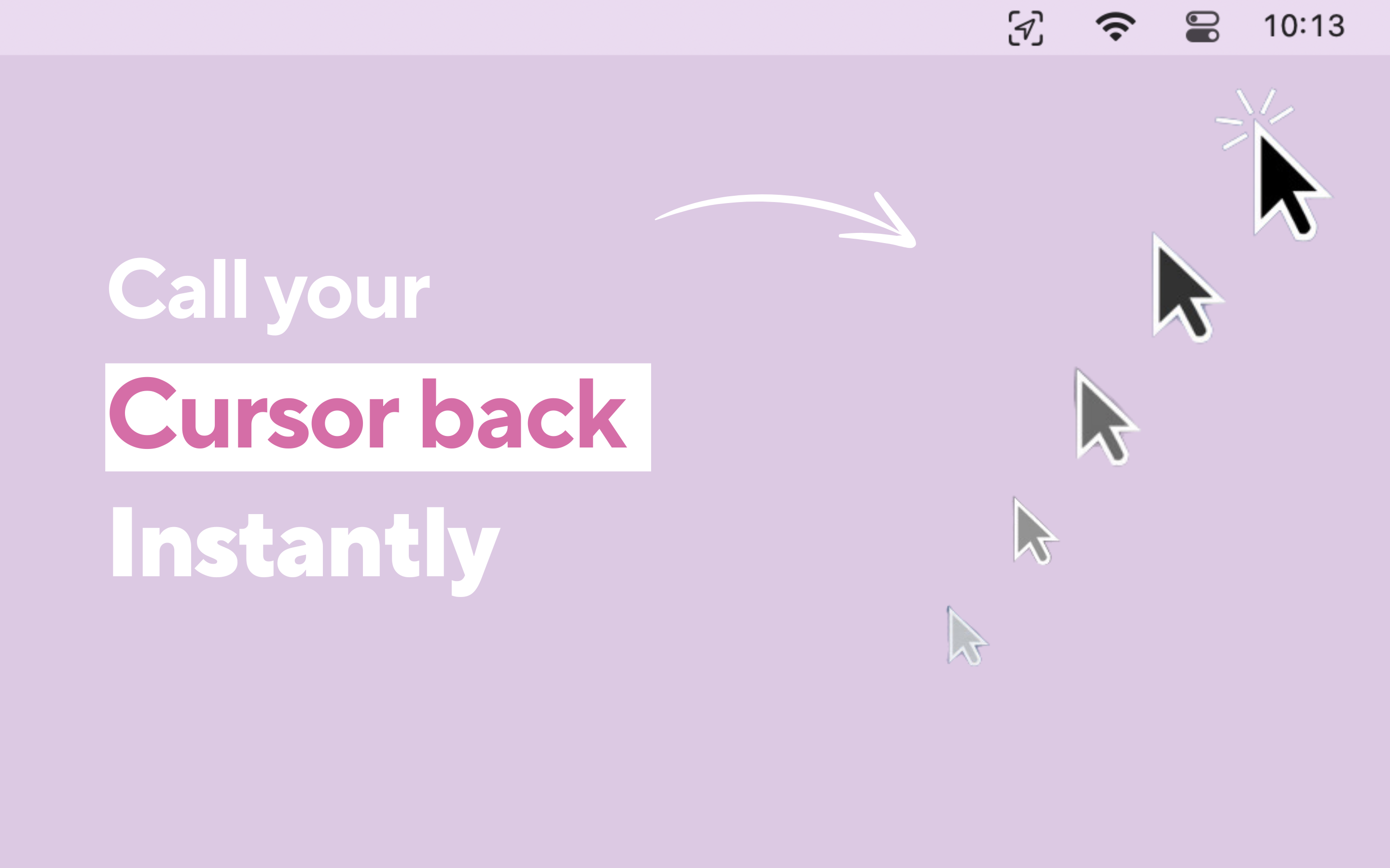 cursor recall screenshot center cursor