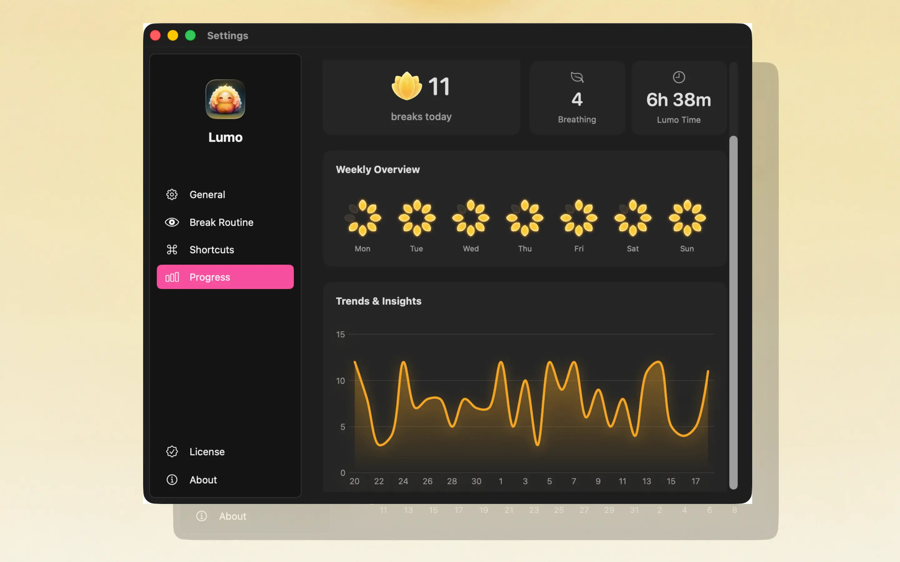 screenshot analytics_dark