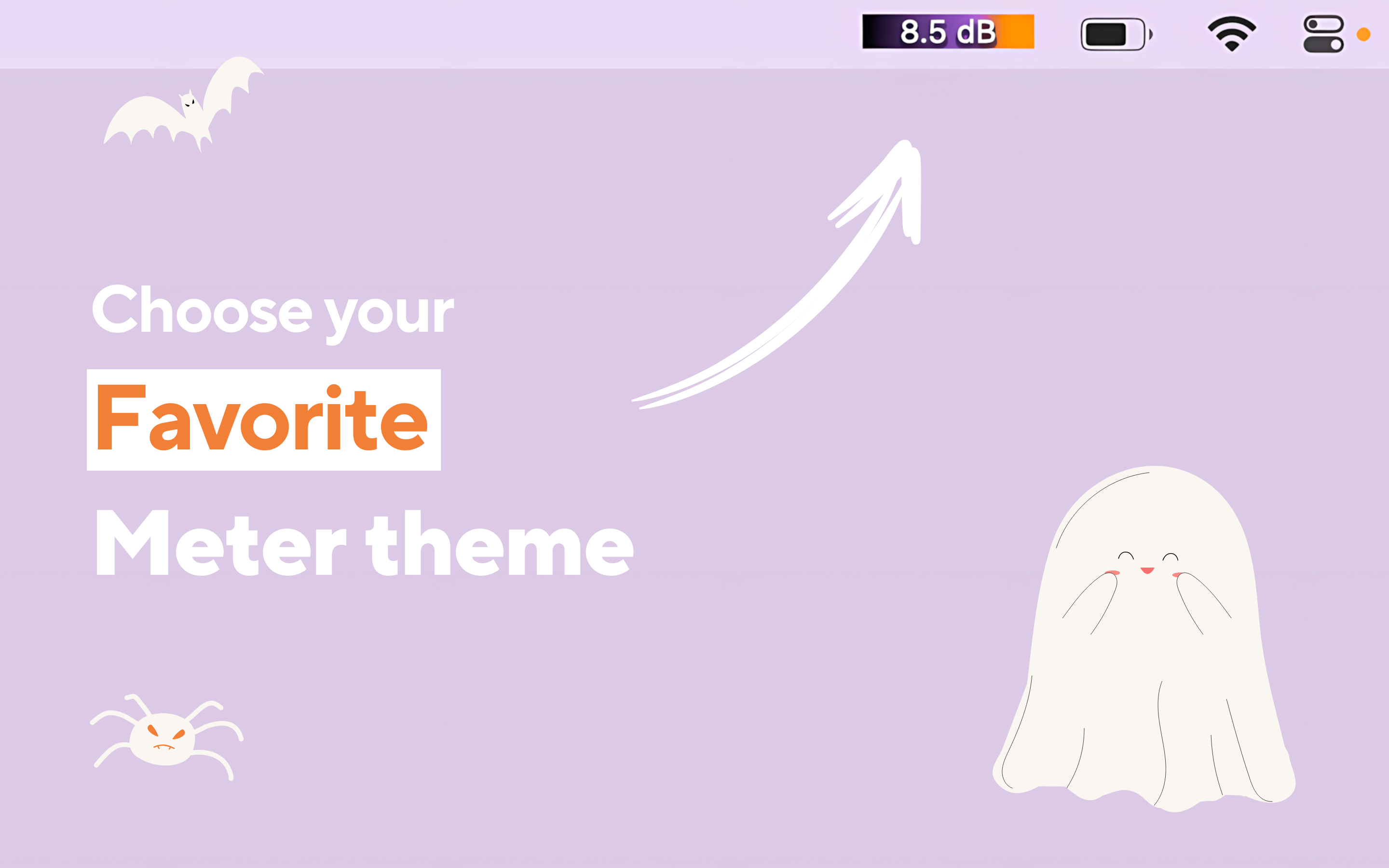 mic audio level change theme