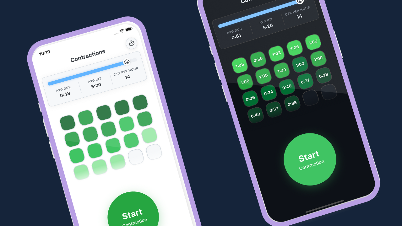 Nerd Contraction Timer screenshot