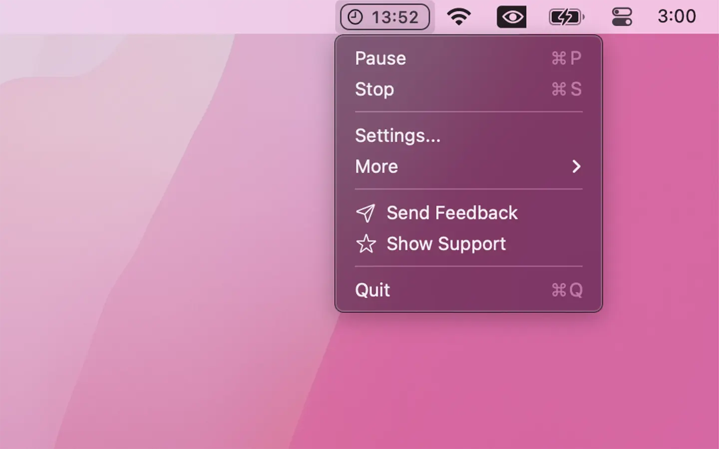 stretch it menubar